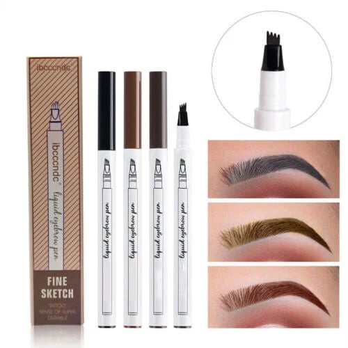 2023 New Waterproof Brow Pencil with Micro-Fork Tip