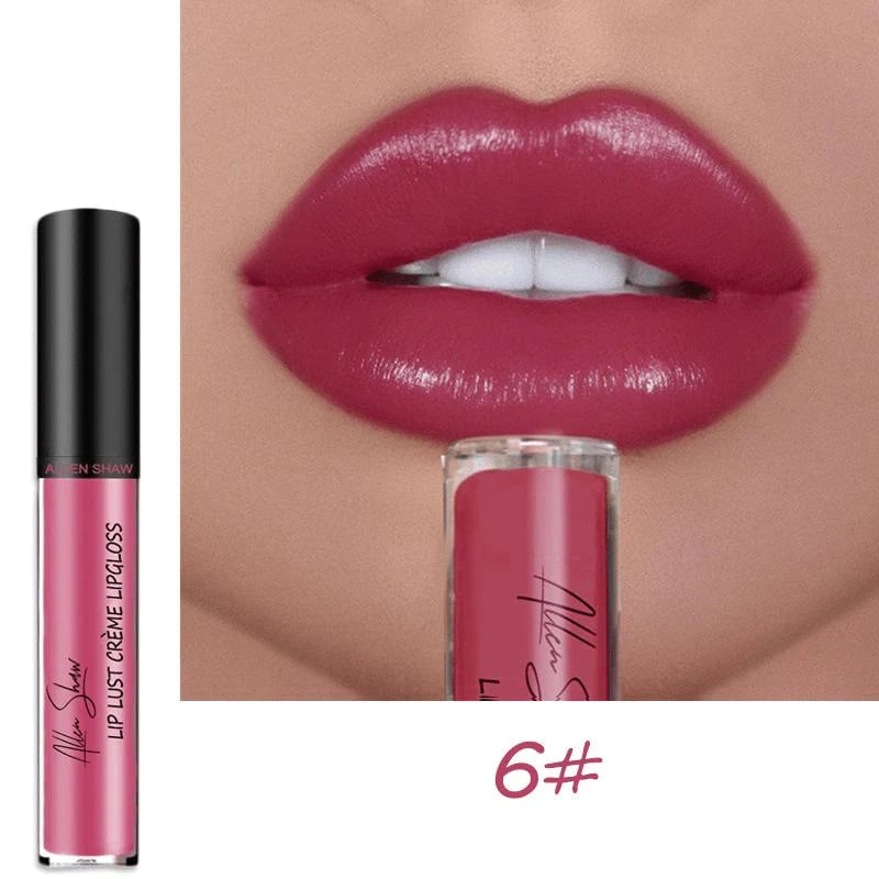 12 Colors Cream Texture Lipstick Waterproof